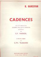 Cadences Concerto En Sim Telemann Conc. G Alto Pa 