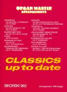 Organ Master Arrangements: Classics Up To Date 