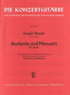 Andante and Minuet for Lute 