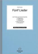 5 Lieder nach Texten v. E. Hauschka 