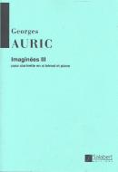 Imaginees III Clarinette/Piano 