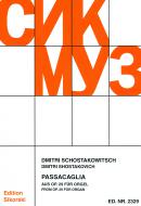 Passacaglia op. 29 Standard