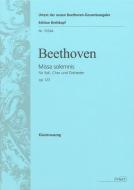 Missa Solemnis D-Dur op. 123 für Soli, Chor und Orchester 