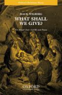 What Shall We Give? 