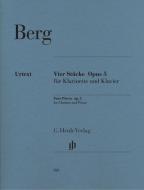 Quattro pezzi op. 5 