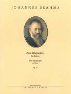 2 Rhapsodien op. 79 