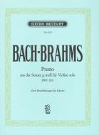 Presto nach Bach 
