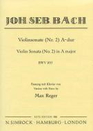 Sonata No. 2 BWV 1015 