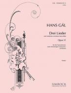 Three Songs Op. 31 