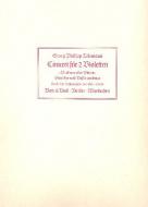 Concerto For Two Violins In G Major 