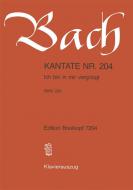 Ich bin in mir vergnügt BWV 204 