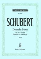 German Mass F Major D 872 