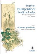 Frühe und späte Lieder 