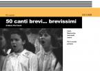 50 Canti Brevi... Brevissimi 