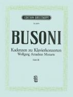 Kadenzen zu Klavierkonzerten W. A. Mozarts Heft 3 
