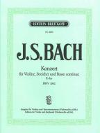 Violin Concerto E Major BWV 1042 
