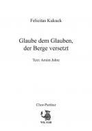 Glaube den Glauben, der Berge versetzt 