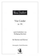 Vier Lieder op. 38b 