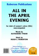 All In The April Evening 