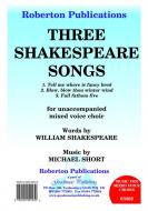 Three Shakespeare Songs 