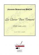 Le Clavier Bien Tempere: Livre 1, Vol. 1 