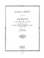 Sonate en Sol Majeur Op. 4 No. 9 