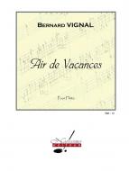 Air de Vacances pour Flute Seule 