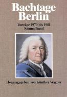 Bachtage Berlin 