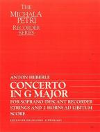Concerto In G Major 