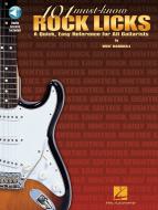101 Must Know Rock Licks 