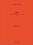 Het, per Flauto, Clarinetto Basso e Pianoforte 