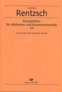 Komposition für Altstimme und Kammerensemble 