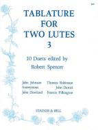 Tablature for Two Lutes Book 3 