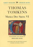 Musica Deo Sacra: VI 
