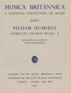 Complete Church Music I 