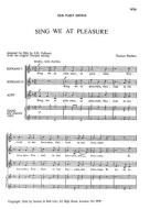 Sing We At Pleasure 