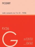 Concerto No. 3 in G K. 216 