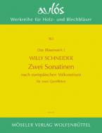 Two Sonatinas on European Folk Songs Vol. 1 