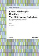 Four Motets Of Composers Of The Johann Sebastian Bach School Standard