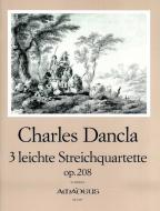 3 quartetti facili op. 208 (do maggiore, sol maggiore, re maggiore) 