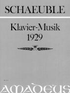 Musica per pianoforte op. 5 (1929) 