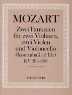 Due fantasie KV 594 e 608 
