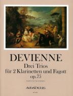 3 Trios op. 75 