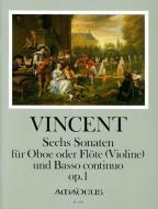 Sei sonate op. 1 (von 1748) 