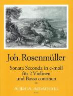 Sonata seconda in mi minore 