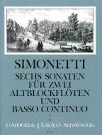 6 Sonate op. 2 Vol. I 