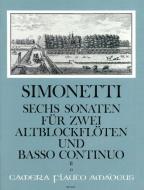 6 Sonate op. 2 Vol. II 