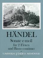 Sonate in e-moll 