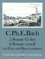 5. Sonate in G-dur - 6. Sonate in a-moll Wq 127/8 