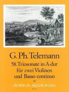 58. Triosonate in A-dur TWV 42:A11 